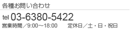 Ƽ浪䤤碌 TEL:03-6380-5422